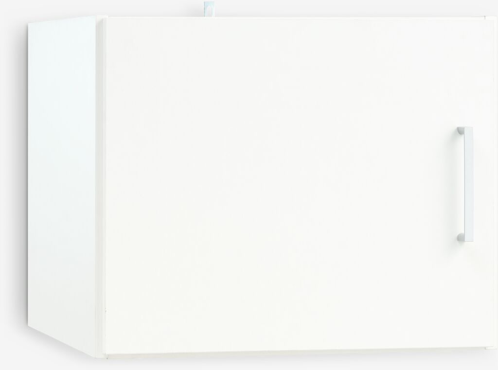 Møbelmontering JYSK Overskab FANDRUP 50×41 1 låge hvid 50 cm x 50 cm x 41 cm | Billig & Hurtig i København