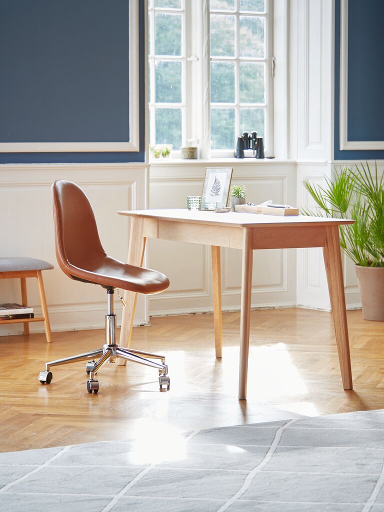 Escritorio KALBY roble claro 60x120 cm