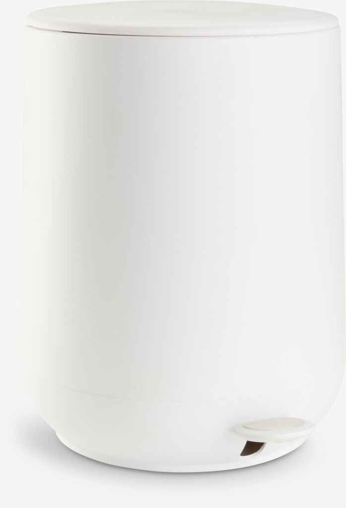 Poubelle  pdale OXIE 5L a/fermeture silencieuse blanc | JYSK