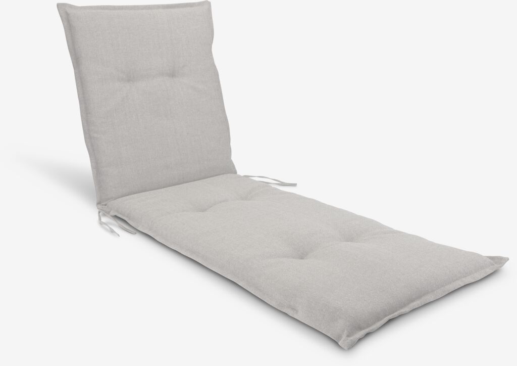 Coussin De Chaise épais Antidérapant – 80x50 Cm, Rembourrage 6-8 Cm | Pour Dos, Banc, Patio, Bureau, Gris