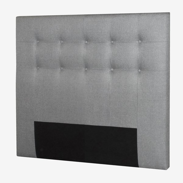 Tête de lit 140x122 H70 BOUTONS Gris-23