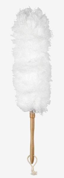 Feather duster KAI D6xH59cm white