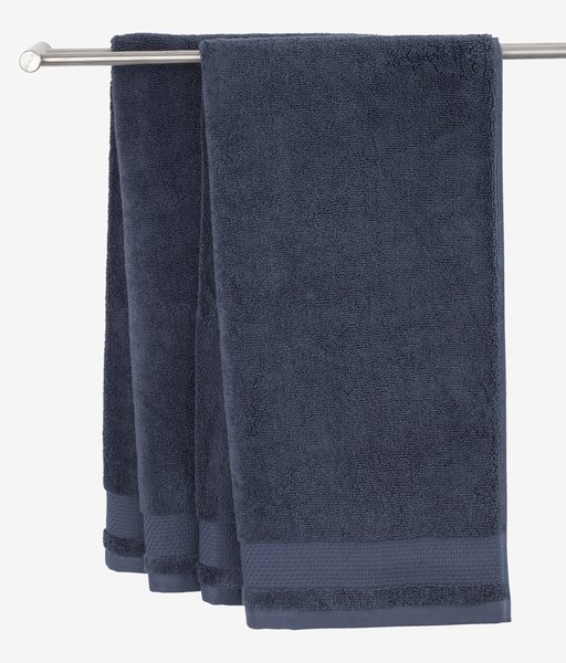 Badhanddoek NORA 70x140 donkerblauw