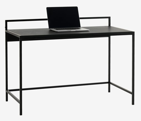 Písací stôl TISTRUP 60x120 čierna