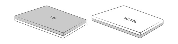 Leintuch BOLETTE 140x250cm weiß