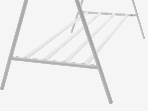 Clothes rail LYNGDAL white