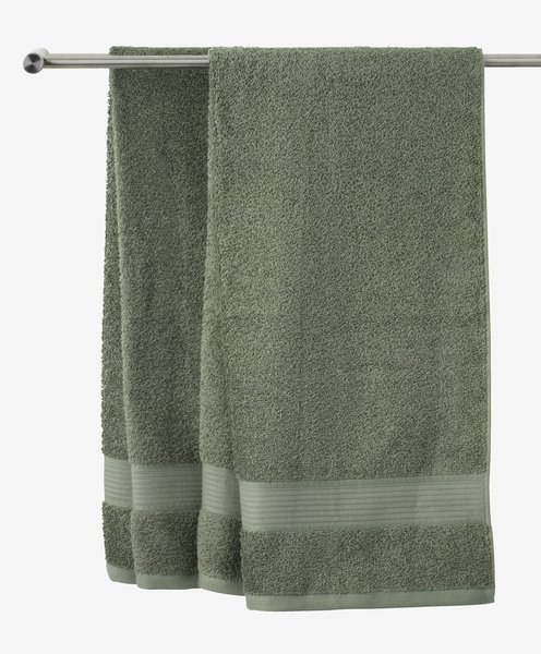 Serviette KARLSTAD 50x100 vert foncé