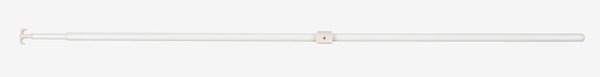 Draw rod for roller blind white 73-133cm