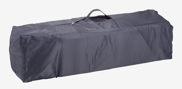 Lettino da viaggio VODSKOV 65x125 cm grigio scuro