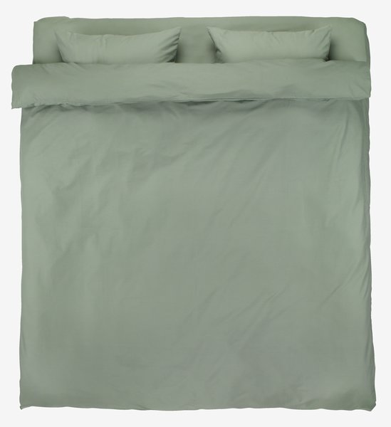 Спално бельо с чаршаф ELLEN 180x200 зелено