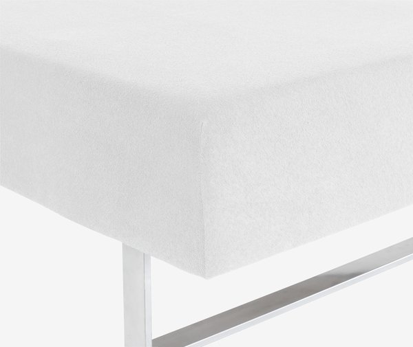Plachta froté TINDRA 160x200x30 biela