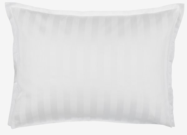 Sateen pillowcase NELL 50x70/75 white