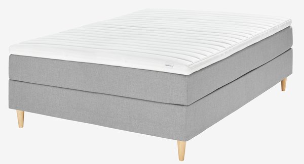 Boxspring 120x200 PLUS C75 grijs-23