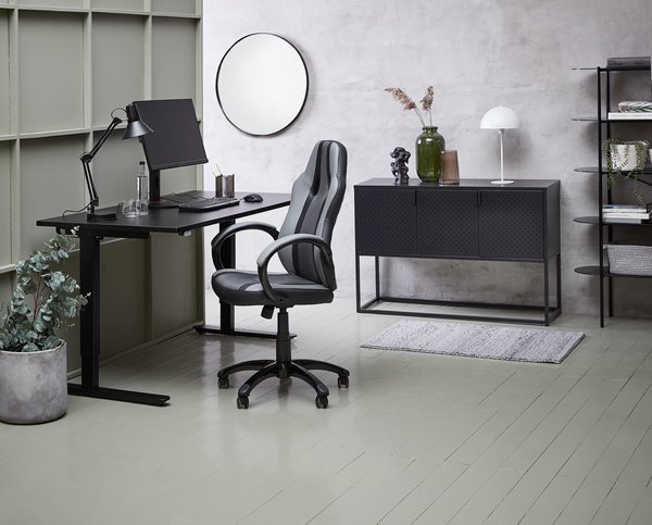 Height adj. desk SVANEKE 80x160 black