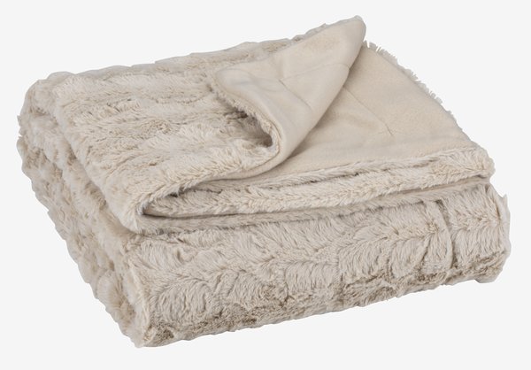 Kuscheldecke MYGGBLOM 130x170 beige