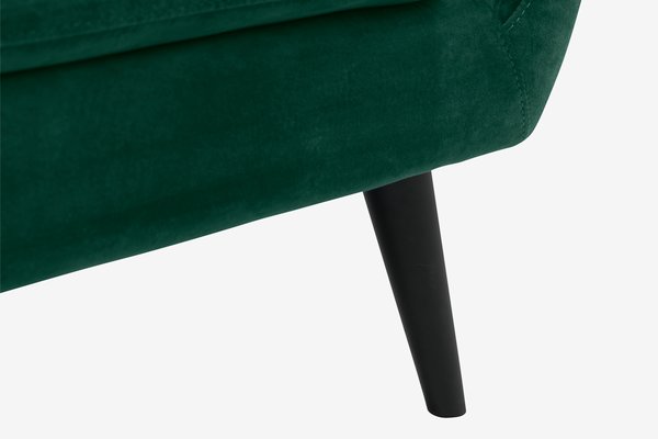 Sofa EGEDAL 2,5-pers. grøn velour