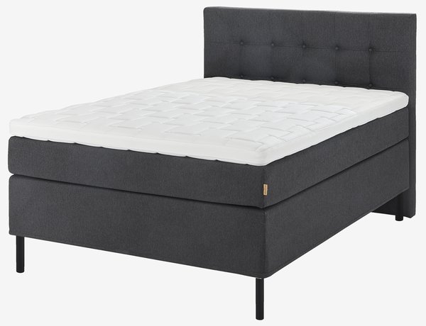 Boxspring 140x200 GOLD C110 grijs-40