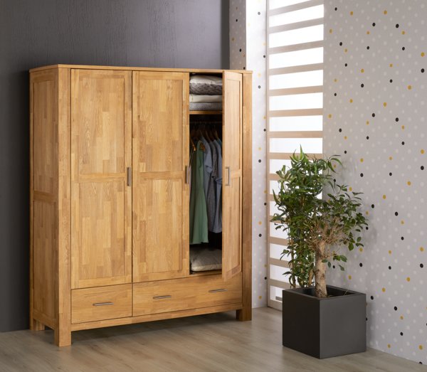 Kleiderschrank OLDE 168x200 eiche