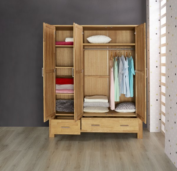Kleiderschrank OLDE 168x200 eiche