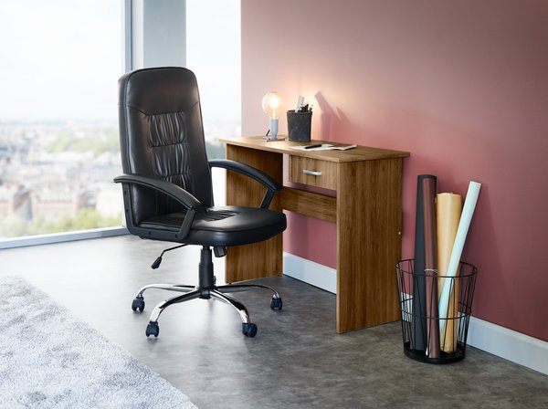 Kancelářské židle SKODSBORG černá koženka