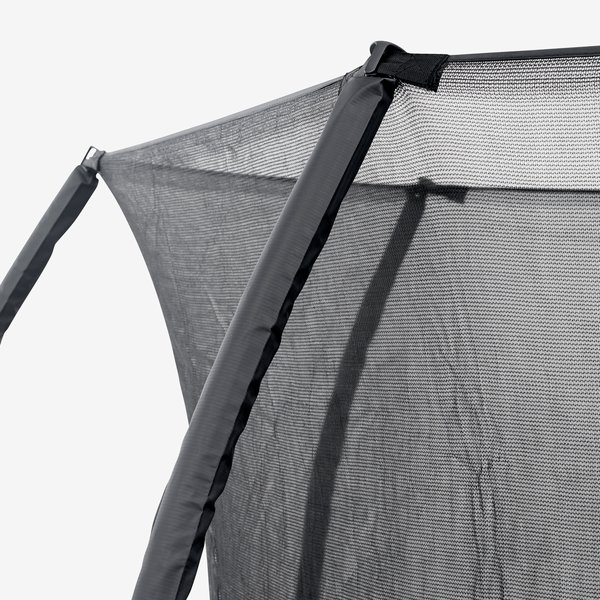 Trampolino interrato FALK Ø396 cm con rete nero