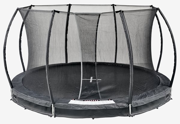 Nedgravd trampoline FALK Ø396 m/nett