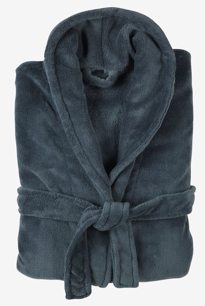 Bathrobe VALBO L/XL dark blue