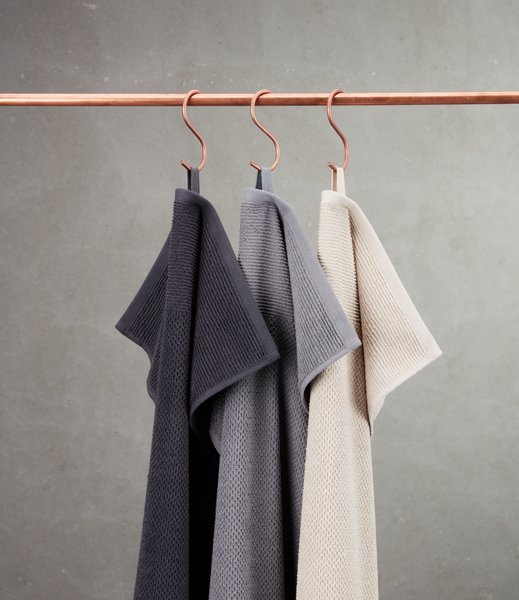 Serviette de toilette GISTAD 50x90 asphalte
