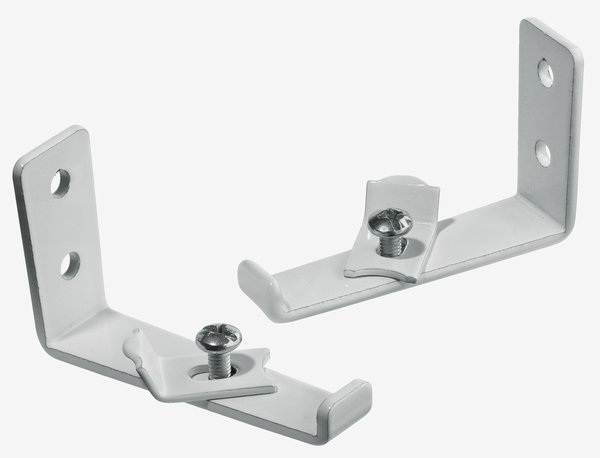 Muurbevestiging FIXI voor gordijn 2 stuks 6 cm wit