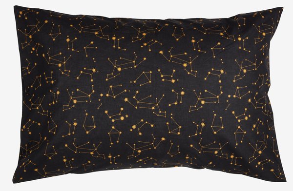 Funda de almohada APRIL 50x70/75 negro