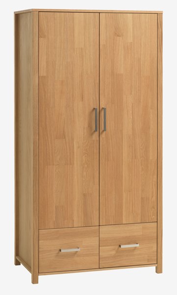 Armoire HUGGET 96x190 chêne