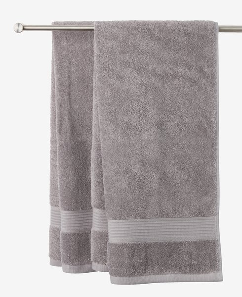 Drap de douche KARLSTAD 70x140 gris KRONBORG