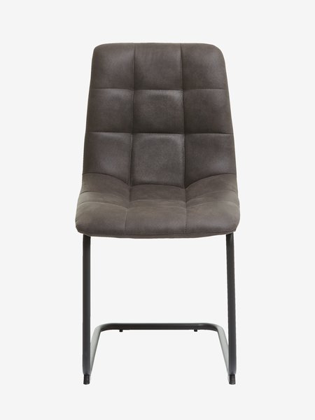 Jídelní židle HURUP šedá/černá