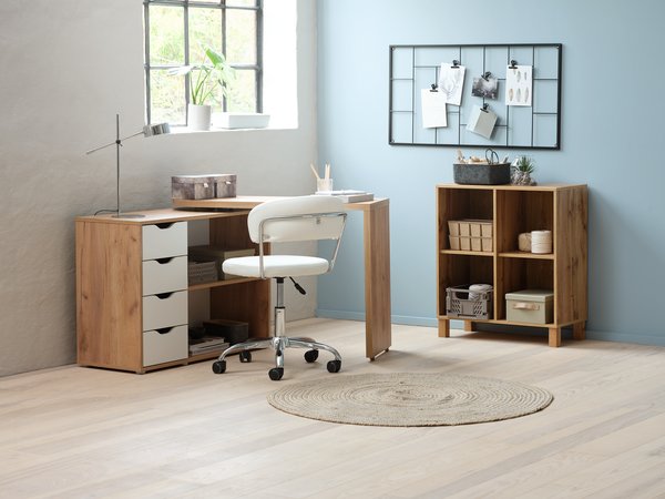 Chaise de bureau SNEDSTED blanc