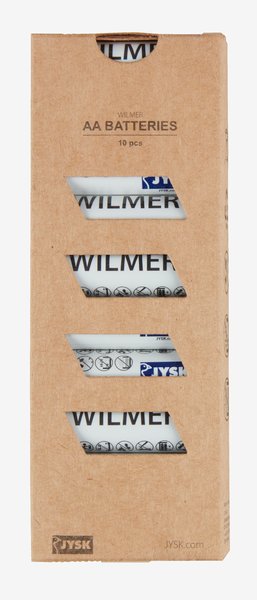Piles WILMER AA 10pcs/pqt