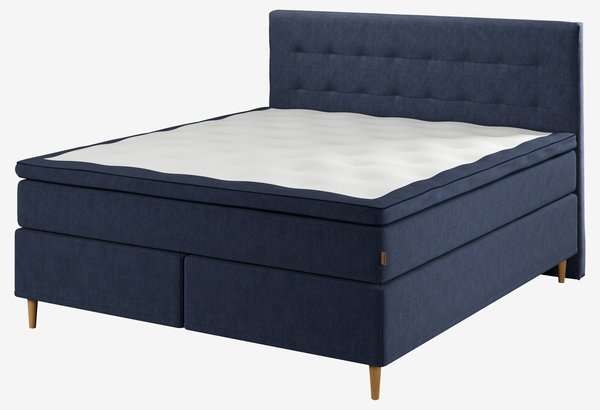 Sänggavel 180x125cm KULU H50 blå-87 DREAMZONE