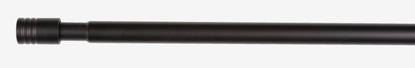 Gordijnroede RIMINI 19mm 160-300 cm zwart