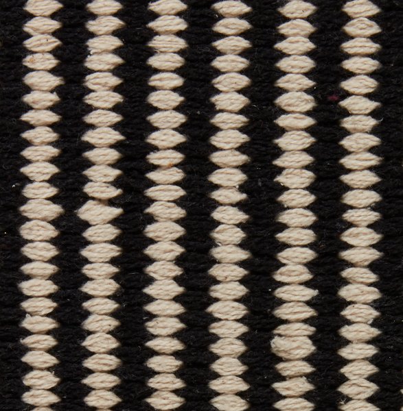 Teppich HOSTA 65x200 schwarz/beige