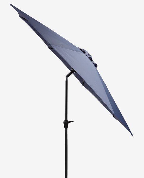 Parasol AGGER Ø300 bleu foncé