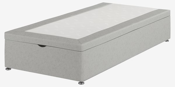 Divan base GOLD D10 OTTOMAN Single Grey-49