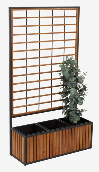 Planter box UGILT W27xL74xH131 hardwood