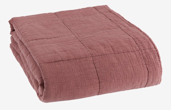 Ватирано одеяло VALMUE 130x180 цвят слива