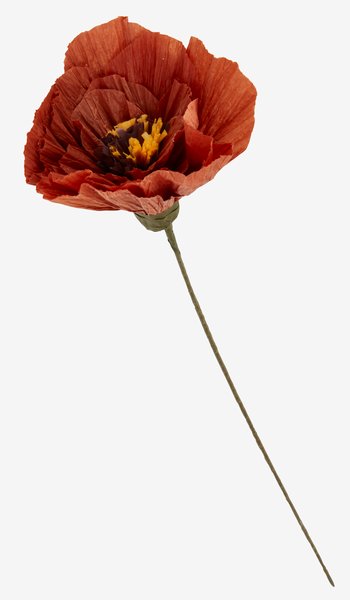Изкуствено цвете PER В40см оранжево