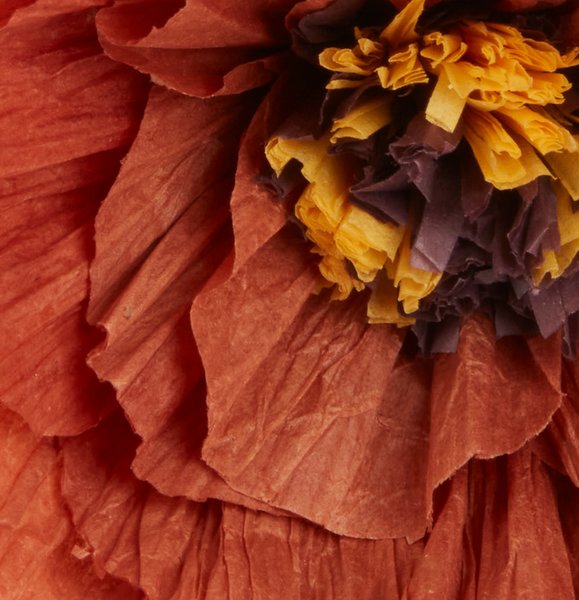 Umelý kvet PER V40 cm oranžová