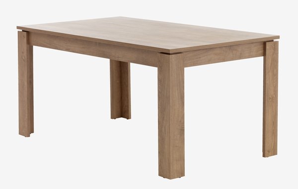 Jídelní stůl VEDDE 90x160 divoký dub