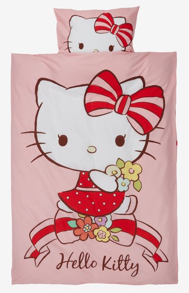 Komplet pościeli HELLO KITTY 140x200 różowy