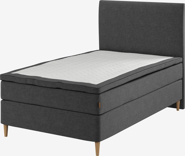 Kontinentalseng 120x200cm HEMLA GC75 grå-40 LATEX