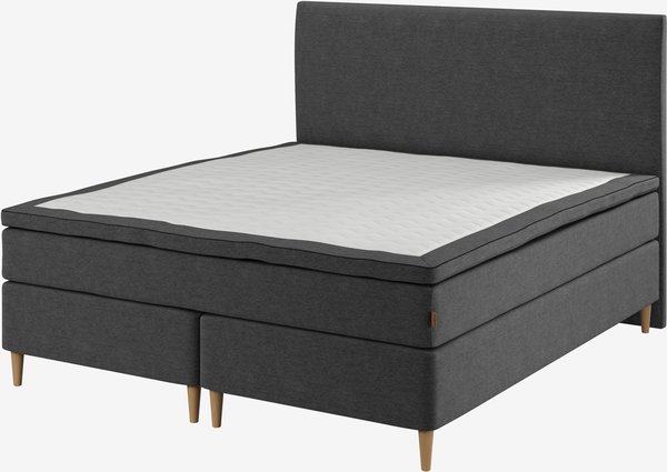 Boxspring 180x210 HEMLA GC75 grijs-40 M latex