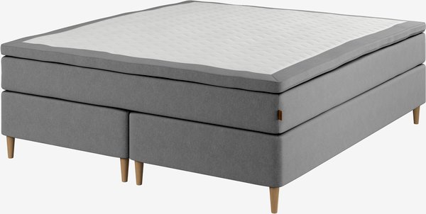 Boxspring 180x200 GOLD C75 latex grijs-23