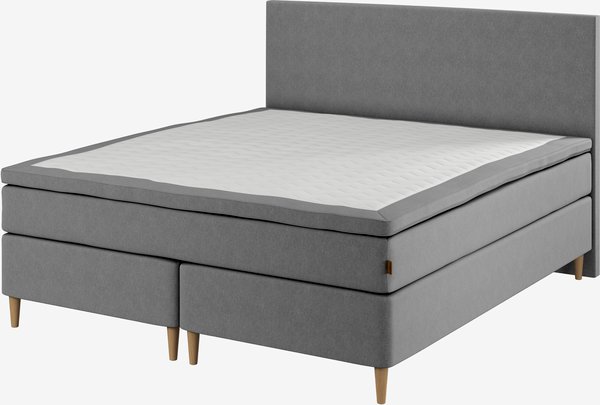 Kontinentalseng 180x200cm HEMLA GC75 grå-23 LATEX